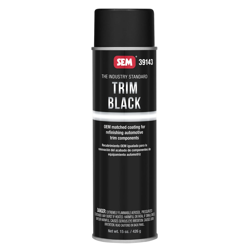 Trim Black Acrylic Coating, Restore Faded or Peeling Trim, 15 oz. Aerosol