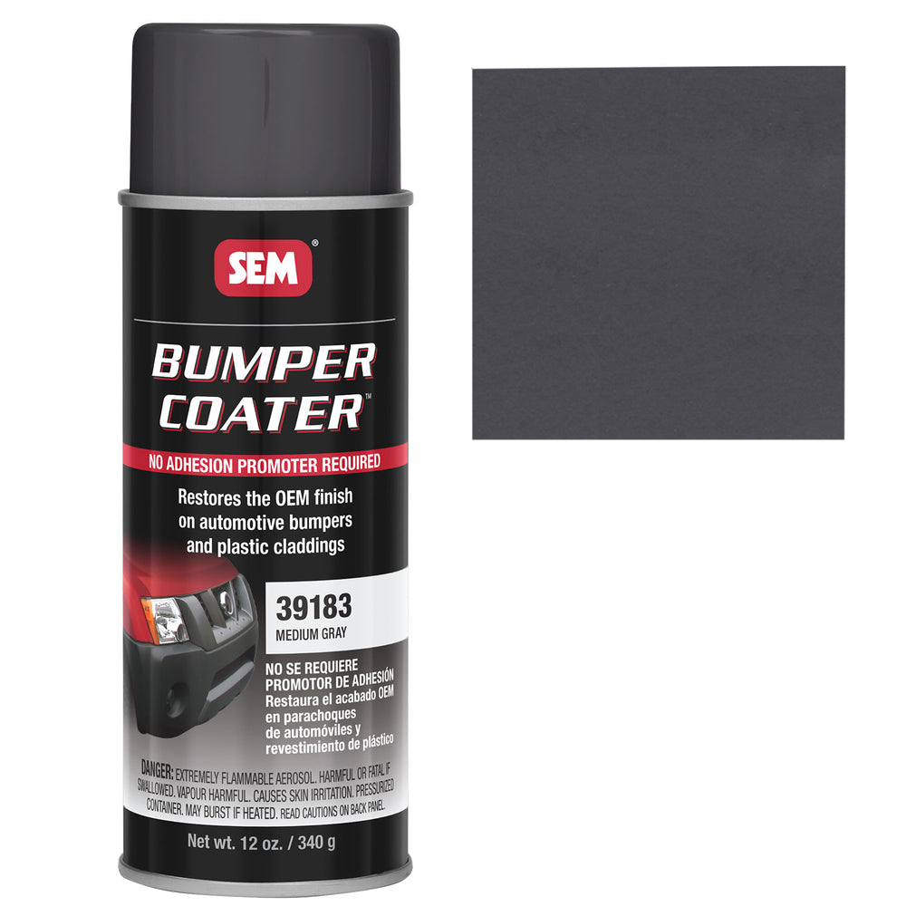 Bumper Coater, Renew Original Appearance, Medium Gray, 12 oz. Aerosol