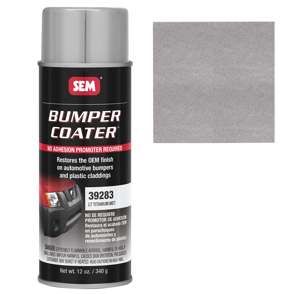 Bumper Coater, Renew Original Appearance, Light Titanium Metallic, 12 oz. Aerosol