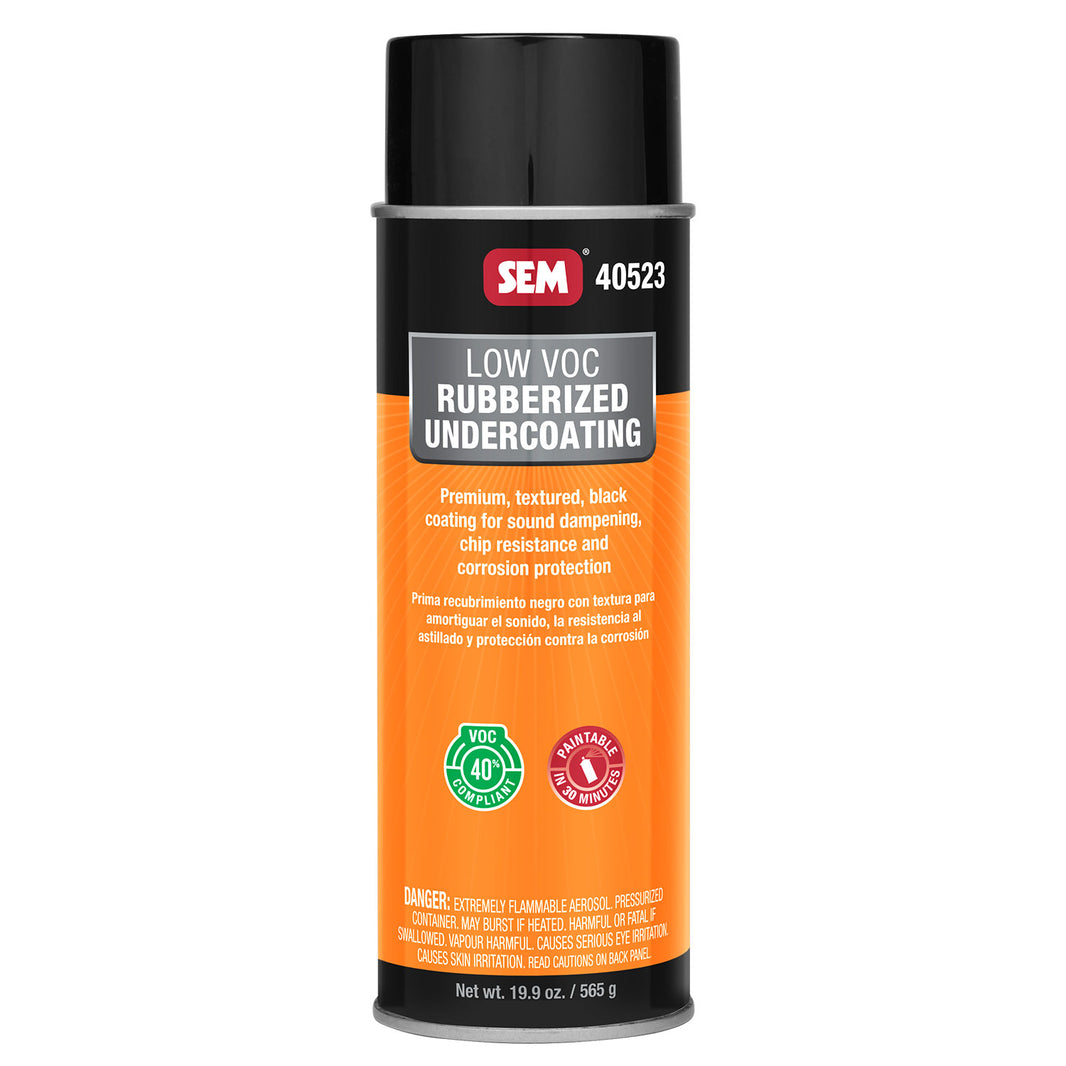 Low VOC Rubberized Undercoating, Premium High Performance, 19.7 oz. Aerosol