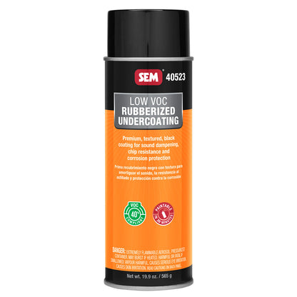 Low VOC Rubberized Undercoating, Premium High Performance, 19.7 oz. Aerosol