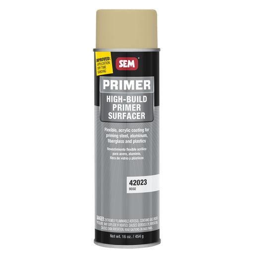 High-Build Primer Surfacer, Flexible, Beige, 16 oz. Aerosol