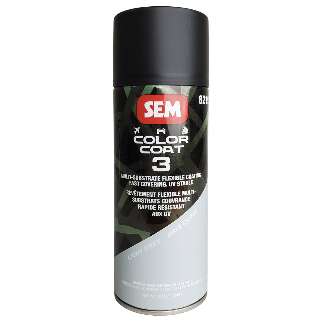 Color Coat 3 Light Grey - Multi-Substrate Flexible Coating, 12oz, Aerosol