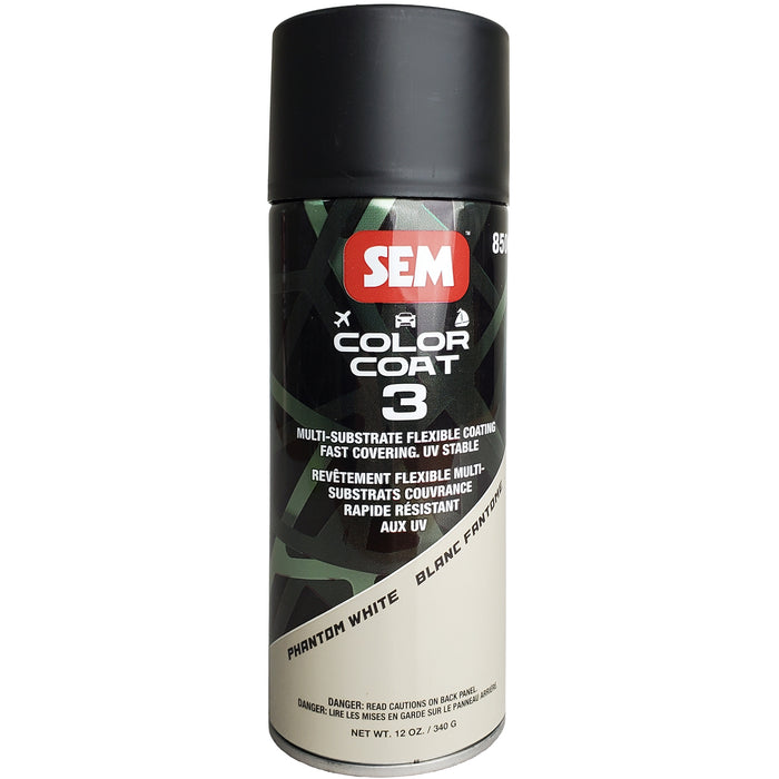 Color Coat 3 Phantom White - Multi-Substrate Flexible Coating, 12oz, Aerosol