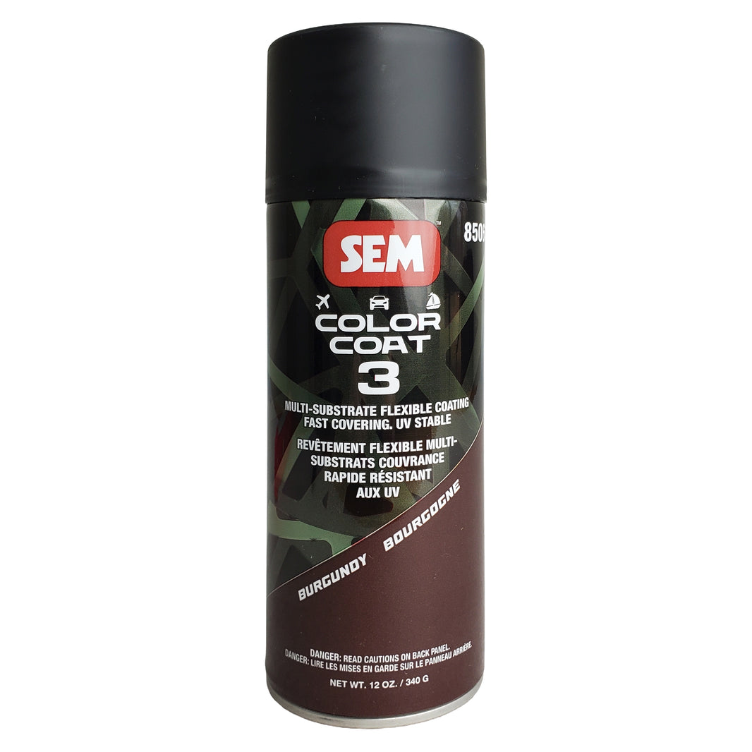 Color Coat 3 Burgundy - Multi-Substrate Flexible Coating, 12oz, Aerosol