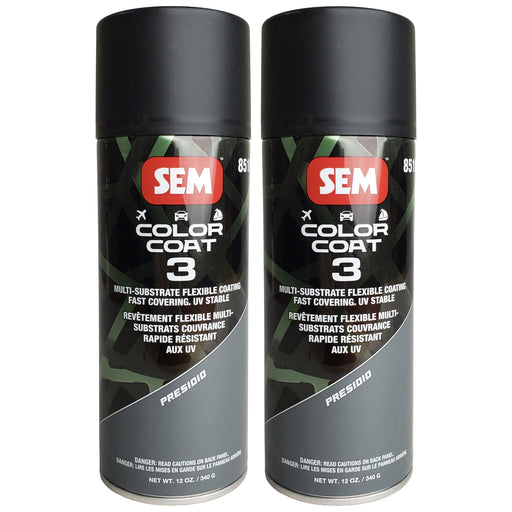Color Coat 3 Presidio - Multi-Substrate Flexible Coating, 12oz, Aerosol - 2 Pack