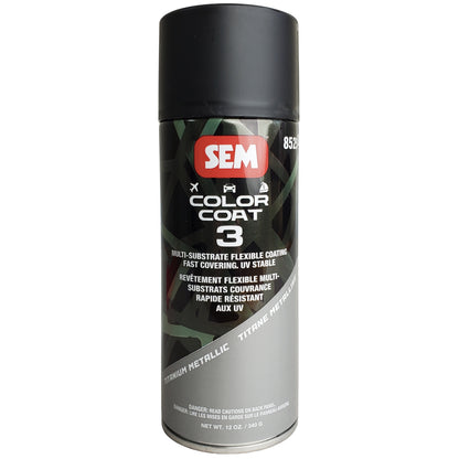 Color Coat 3 Titanium Metallic - Multi-Substrate Flexible Coating, 12oz, Aerosol