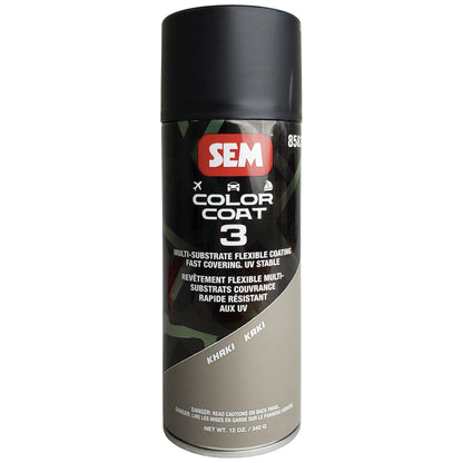 Color Coat 3 Khaki - Multi-Substrate Flexible Coating, 12oz, Aerosol