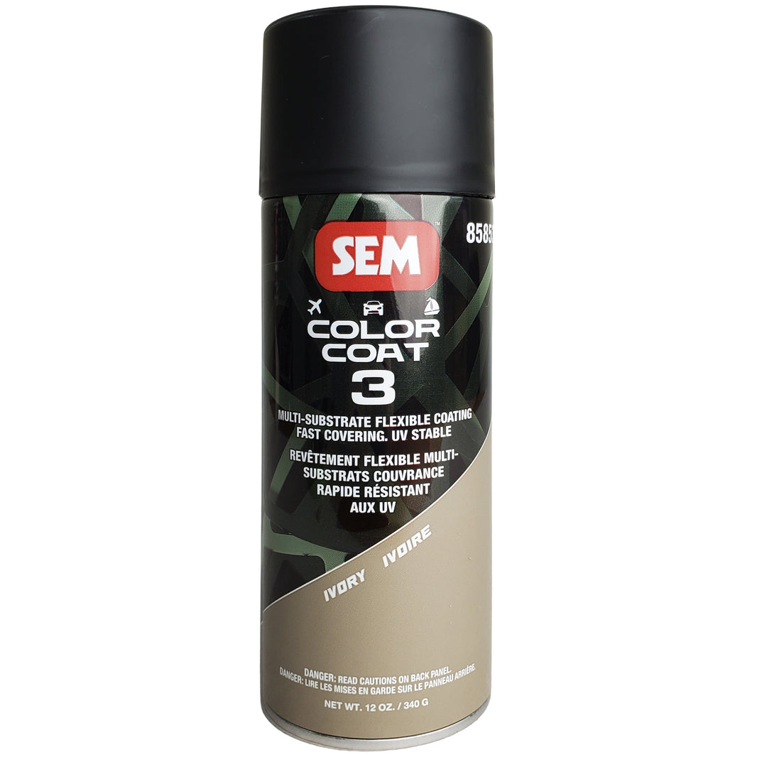 Color Coat 3 Ivory - Multi-Substrate Flexible Coating, 12oz, Aerosol