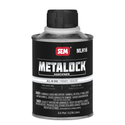 Metalock Hardener for High Build Primer, Silver/Gray, 1/2 Pint.