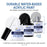 Gloss Appliance Touch-Up Paint Pen Kit - Stove, Refrigerator, Washer, Dryer Touch Up - 3 Glossy Colors White, Black, Silver - Instantly Repair & Restore Scratches, Chips, Stains - Color Match