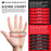 Black Nitrile Disposable Gloves, Box of 100 - Medium, 4 Mil Thick - Latex and Powder Free, Textured Tips, Food Safe, Extra-Strong Protection