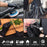 Black Nitrile Disposable Gloves, 10 Boxes of 100 - XX-Large, 4 Mil Thick - Latex and Powder Free, Textured Tips, Food Safe, Extra-Strong Protection