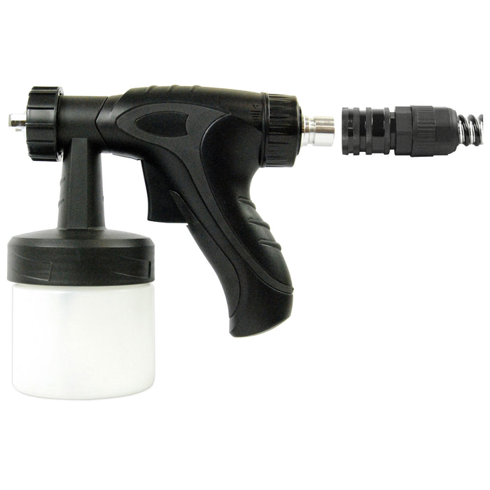 Model G12-QC HVLP Precision Spray Tanning Application Gun with Standard Size Quick-Connection Plug - Spray Sunless DHA Solutions - 14 oz. Cup