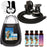 Belloccio Premium T75 Sunless HVLP Turbine Spray Tanning System; Simple Tan 4 Solution Variety Pack, Tent, Accessories & Video Link