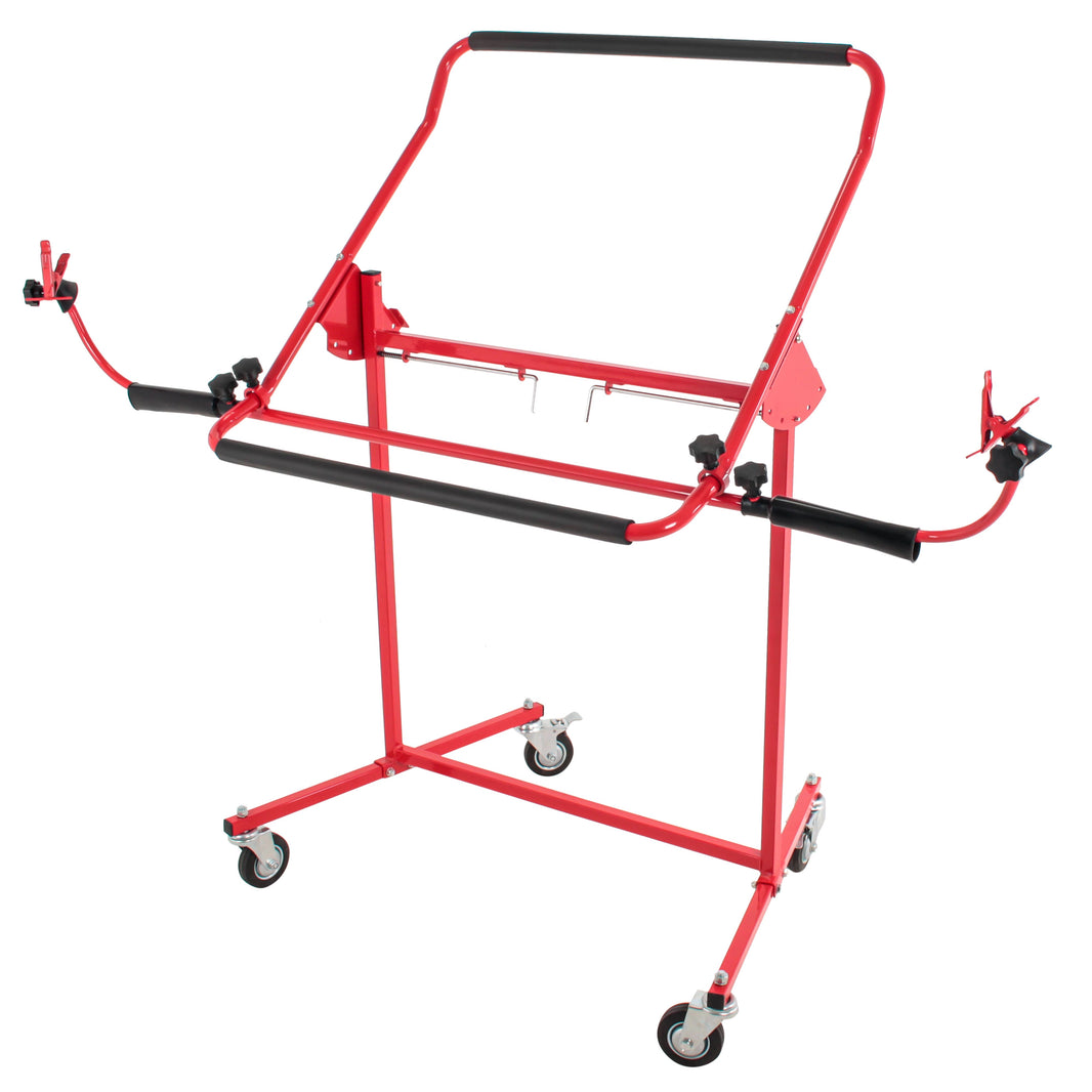 Adjustable Bumper Stand - Holds Plastic Car Bumper Cover Automotive Bodyshop Repair - Multiple Angles, 5 Locking Positions - Paint Bodywork
