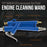 TCP Global Engine Cleaning Gun with Wand and 4 Foot Siphon Hose - Air Spray Gun Blasts Away Removes Grease, Grime, Oil and Dirt From Car Engines