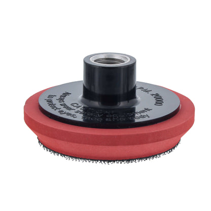 2-3/4" Hook & Loop Grip Backing Plate Pad, 5/8" - 11 Threads - Attach 3" Wool or Foam Buffing and Polishing Pads, Universal Size