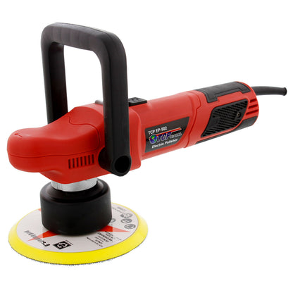 TCP Global 6" Variable Speed Random Orbit Dual-Action Polisher; Professional High Performance - Buff, Polish & Detail Car Auto Paint