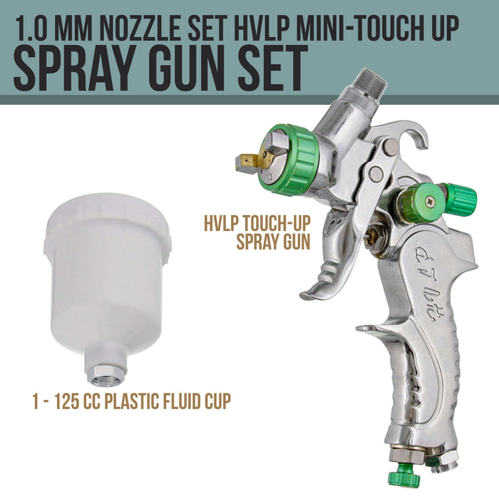 Compact Mini Spray Gun, Trans Tech, 1.2 mm Fluid Nozzle