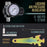 Professional HVLP Spray Gun 1.4mm - Gravity Feed Auto Paint Gun Kit for Basecoat, Clearcoat, Primer - Spray Guns Paint Sprayer with Air Compressor Regulator (G6600-13)