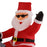 Christmas Masters 6 Foot Inflatable Santa Claus Riding a Motorcycle with Hand Up Waving Hello LED Lights Indoor Outdoor Yard Lawn Decoration - Chopper Paint Set Ornaments Waterproof