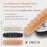 Professional 3 Pad Buffing and Polishing Kit with 2-8 Inch Waffle Foam Pads and 1 Wool Grip Pad for Car Detailing - Complete Polisher Buffing Pads Set with 5/8" Threaded Backing Plate