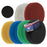 4 Inch Buffing Pads Set - 5 Smooth Flat Foam Buffer Pads & 1 Wool Pad for Orbital Buffers, DA Polish Pad for Paint Correction, Polishing Kit for Auto & Boat Gelcoat Detailing