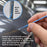 TCP Global Eyelash Extension Micro Brushes, 100 Medium 2.0 mm Tip Size Blue Disposable Brush Applicators - Apply Makeup, Paint Touch Up