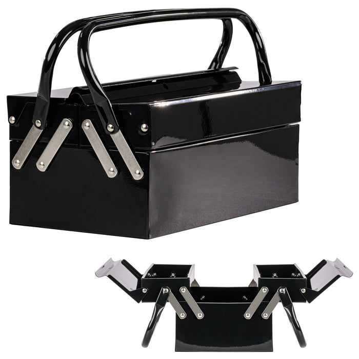 Custom Shop Metal Folding Storage Box for Auto Body Tool Storage