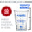 10 oz. (300ml) Graduated Plastic Mixing Cups - Box of 100 with 50 Mixing Sticks - Disposable Plastic Measuring Cups for Liquids, Paints, Resin, Epoxy, Art, Kitchen - Ratios 2-1, 3-1, 4-1 ML