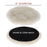 6" Natural 100% Wool 1" Pile Grip Buffing & Polishing Pad (Pack of 2)