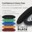 8" Black Foam Buffing Pad Extra Fine Finishing Polish Hook and Loop Backing - Buffing Pad for Automotive, Marine, Truck, RV & Compound Cutting