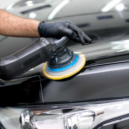 3" Wool & Synthetic Polishing & Buffing Pad (2 Pack) with Hook and Loop Backing - Wool Buffing Pad for Automotive, Marine, Truck, RV & Compound