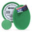 6.5" Green Flat Light Cut DA Grip Soft Foam Polish Pad - Hook & Loop Buffer Pads - Car Buffing Pads for Paint Correction, Detailing