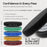 6.5" Black Final Finishing DA Grip Soft Foam Polish Pad - Hook & Loop Buffer Pads - Car Buffing Pads for Paint Correction, Detailing