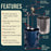 5 Gallon (20 Liter) Heavy Duty Steel Pressure Pot Paint Tank with Clamp on Lid, Manual Mixing Agitator, Regulator & Pressure Gauge for Casting, Painting & Autobody Work, Large Volume