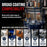 5 Gallon (20 Liter) Heavy Duty Steel Pressure Pot Paint Tank with Clamp on Lid, Manual Mixing Agitator, Regulator & Pressure Gauge for Casting