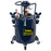 5 Gallon (20 Liter) Heavy Duty Steel Pressure Pot Paint Tank with Air Powered Mixing Agitator, Clamp on Lid, Regulator & Pressure Gauge for Painting