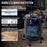 10 Gallon (38 Liter) Heavy Duty Steel Pressure Pot for Resin Casting with Clamp on Lid, Caster Wheels, Regulator & Gauge, Large Volume Epoxy Resin Pressure Pot
