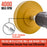 Rubber Eraser Wheel with Drill Adapter (Pack of 12) Decal Remover Wheel - Sticker Remover Tool - Pinstripe Removal - Emblem Removal Tool - Removes