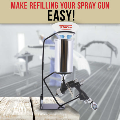 Gravity Feed Paint Gun Holder - Wall or Bench Mount, HVLP Spray Gun Holder