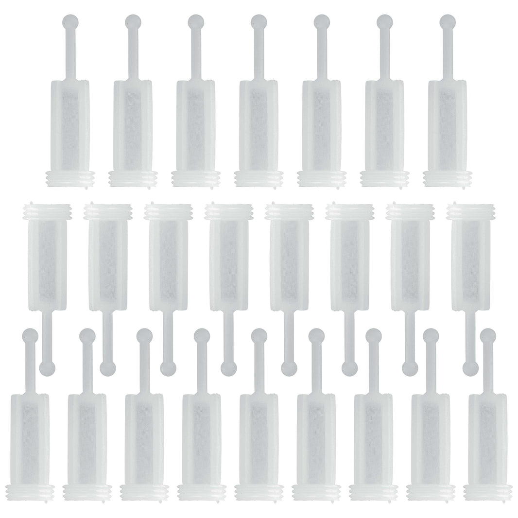 Disposable HVLP Gravity Spray Gun Filters Fine Mesh (Pack of 24), Universal Size Fits Most Gravity Feed Spray Guns, Strain Dirt Particles