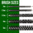 Airbrush Cleaning Kit 11-Piece, Airbrushing Cleaning 5 Brushes, 5 Pokers & How-To Airbrush, Cleaner Set Mini Kit