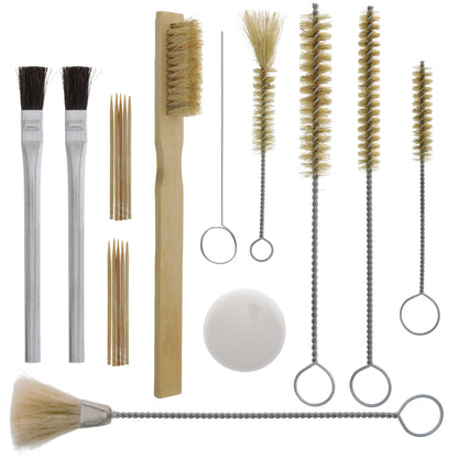 20 Piece Spray Gun Cleaning Kit for HVLP Air Tool Paint Gravity Detail Airbrush Parts