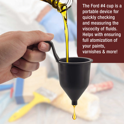 SG244 Liquid Thickness/Viscosity Measuring Cup Ford #4