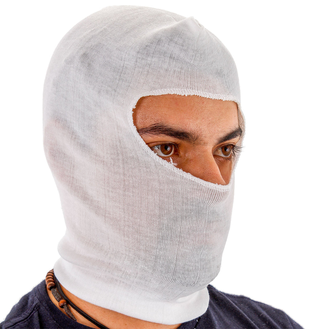 Premium Painter's Head Sock (10 Pack) - Soft Stretch Cotton Hood Mask for Spray Painting, Sanding & Dust Protection - One Size Fits All