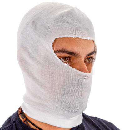 Premium Painter's Head Sock (40 Pack) - Soft Stretch Cotton Hood Mask for Spray Painting, Sanding & Dust Protection - One Size Fits All