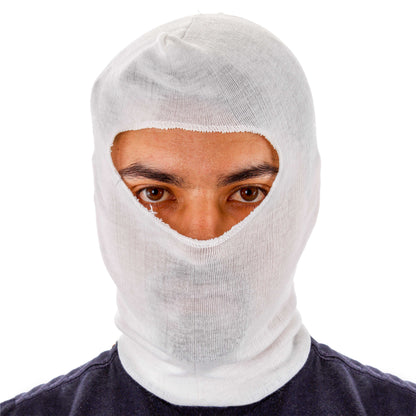 Premium Painter's Head Sock (40 Pack) - Soft Stretch Cotton Hood Mask for Spray Painting, Sanding & Dust Protection - One Size Fits All