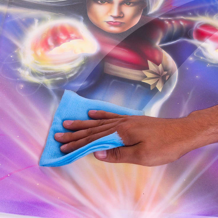 Pure Blue Superior Tack Cloth, 12-Pack, Automotive & Woodworking, Dust/Stain/Paint Rags, Tac Cloth for Autobody